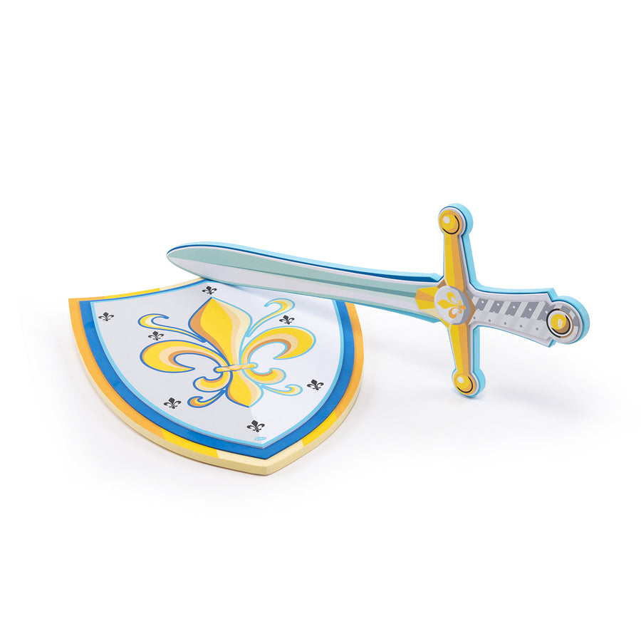 Epée Fleur de Lys Papo en MOUSSE EVA, Adaptée aux enfants, jouet éducatif idéal pour enfants