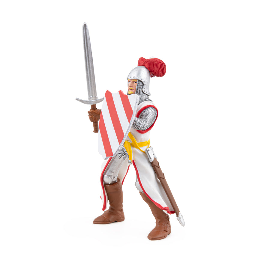 Lancelot Papo en PVC, Collection Médiéval, jouet éducatif idéal pour enfants et collectionneurs