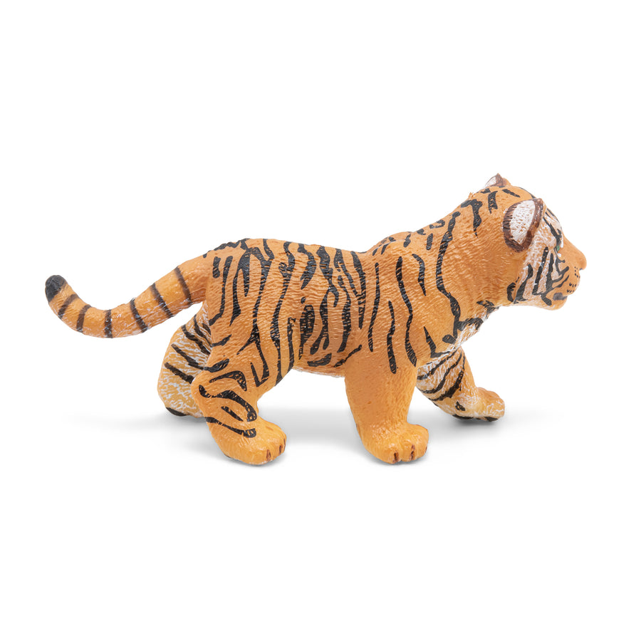 Figurine Bébé tigre Papo en PVC, thème félins, Collection Animaux sauvages, jouet éducatif idéal pour enfants et collectionneurs