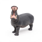 Figurine Hippopotame Papo en PVC, thème savane, Collection Animaux sauvages, jouet éducatif idéal pour enfants et collectionneurs