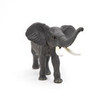 Figurine Éléphant Papo en PVC, thème savane, Collection Animaux sauvages, jouet éducatif idéal pour enfants et collectionneurs