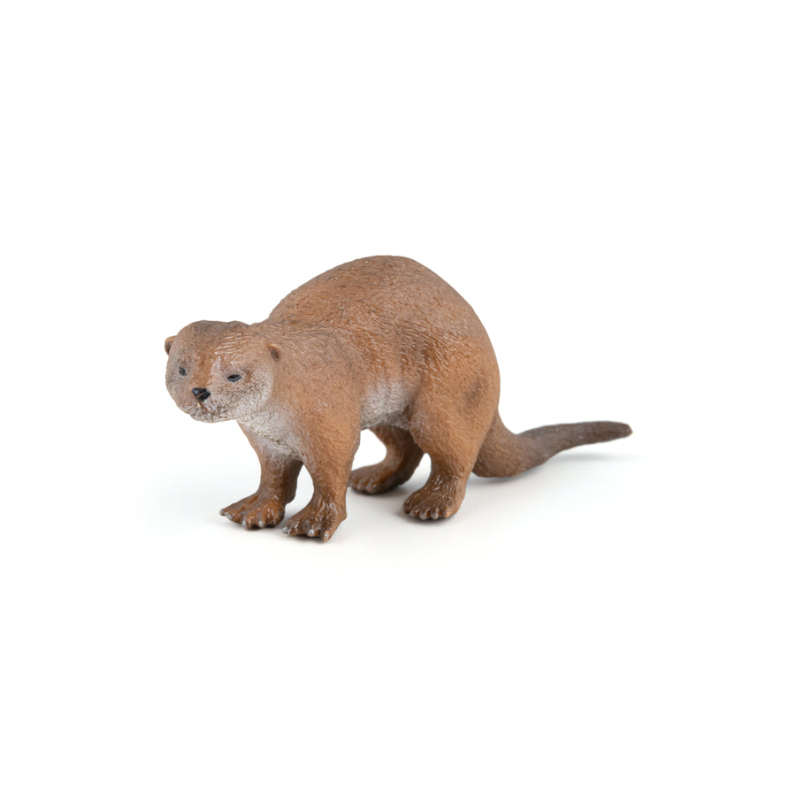 Loutre Papo en PVC, Collection Animaux sauvages, jouet éducatif idéal pour enfants et collectionneurs