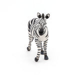 Figurine Zèbre mâle Papo en PVC, thème savane, Collection Animaux sauvages, jouet éducatif idéal pour enfants et collectionneurs