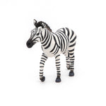 Figurine Zèbre mâle Papo en PVC, thème savane, Collection Animaux sauvages, jouet éducatif idéal pour enfants et collectionneurs