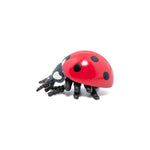 Figurine Coccinelle Papo en PVC, thème insectes, Collection Animaux des jardins, jouet éducatif idéal pour enfants et collectionneurs