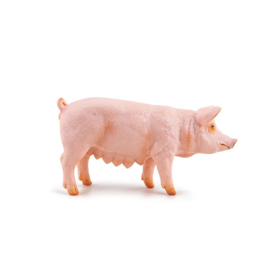 Truie Papo en PVC, Collection Vie à la ferme, jouet éducatif idéal pour enfants et collectionneurs